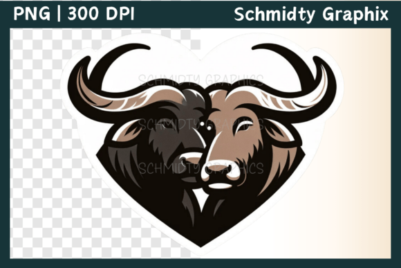 Download Water Buffalo Love Heart Sublimation - Love heart sublimation Collection