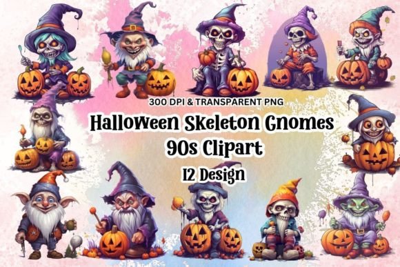 Download Halloween Gnome 90s Clipart PNG - 90s clipart Collection