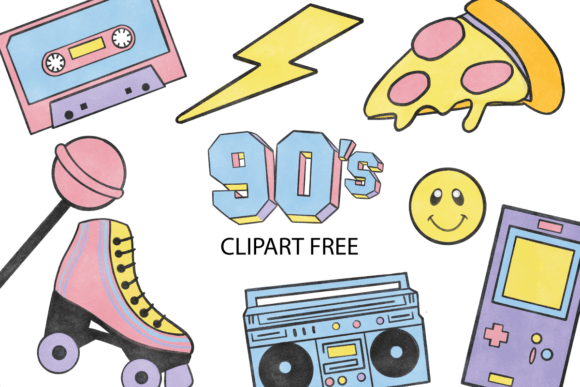 Download 90s Clipart Free - 90s clipart Collection