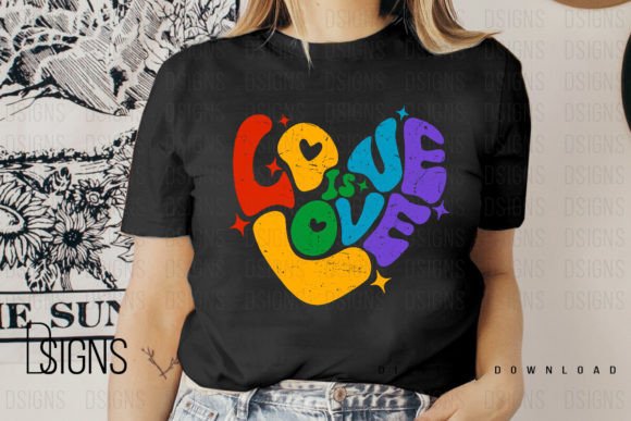 Download Pride Love is Love Heart Sublimation - Love heart sublimation Collection